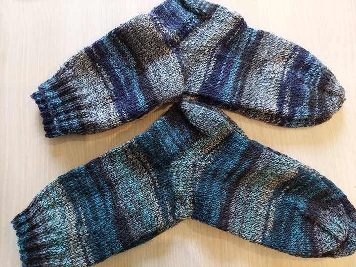 Strickanleitung für Herrensocken Größe 43/44!