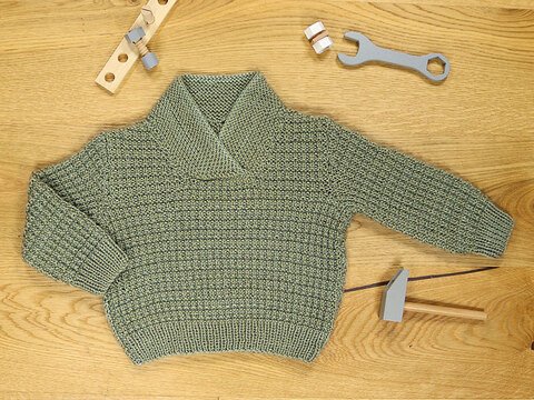 Strickanleitung Kinderpullover "Mali" 763097