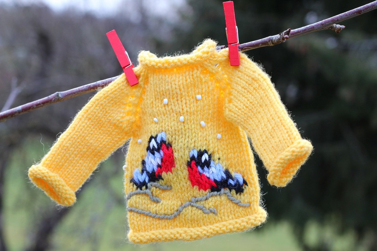 Strickanleitung für Puppenpullover - Bild 2