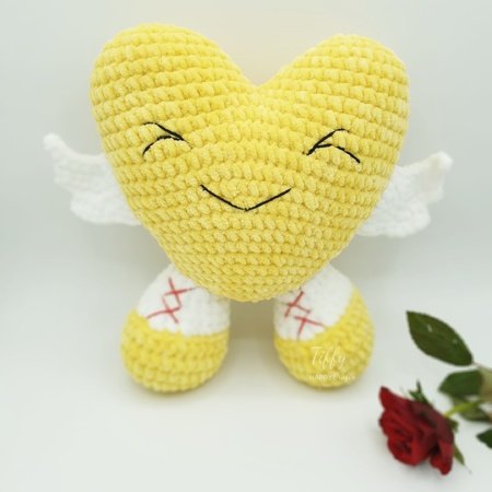 Plus Heart | Valentine's Day Gift Crochet Pattern PDF