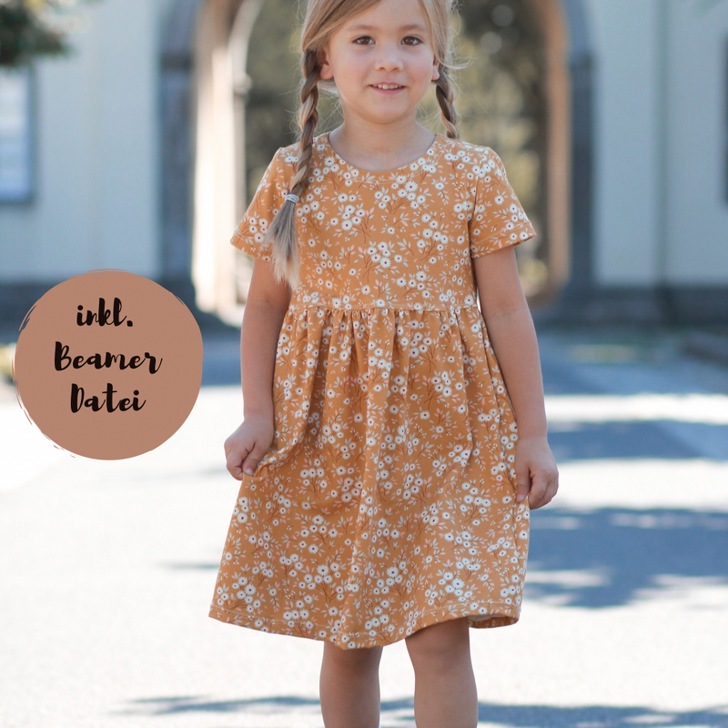 Basic Kleid Beamer Version  Gr. 86 - 164