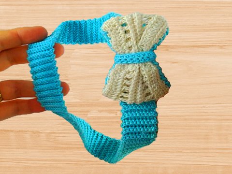 Crochet Bow Headband Pattern – PDF Download + Video Tutorial