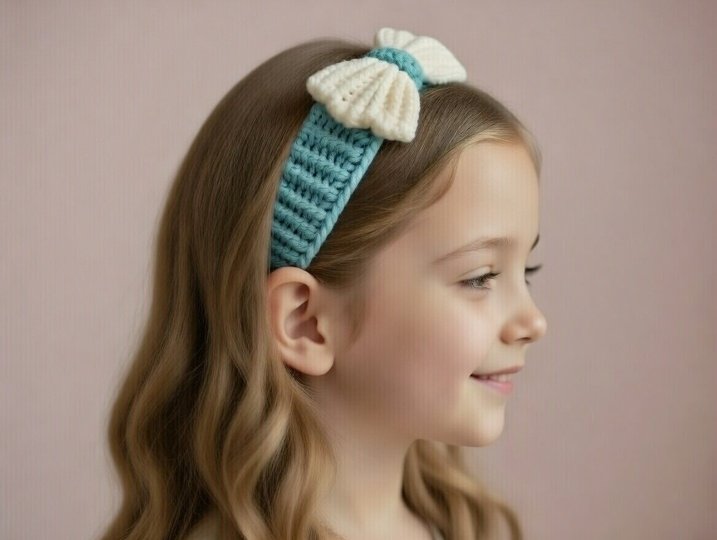 Crochet Bow Headband Pattern – PDF Download + Video Tutorial