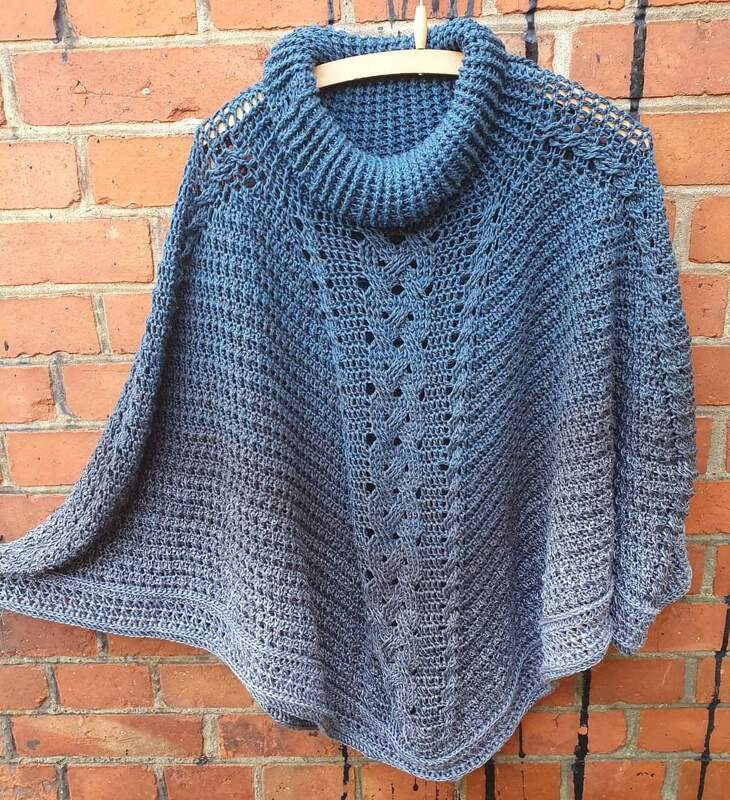 Häkelanleitung Poncho Alannah - Bild 13