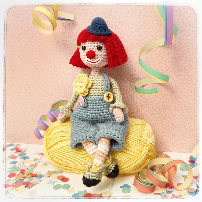 Crochet Clown August - Crochet Pattern - Image 2