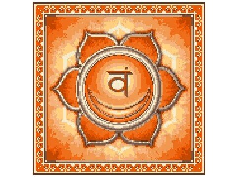 SVADISTHANA - SACRAL CHAKRA - pattern for sc crochet blanket