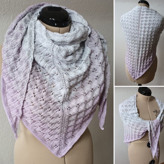 Strickanleitung für das Dreieckstuch "Araya"