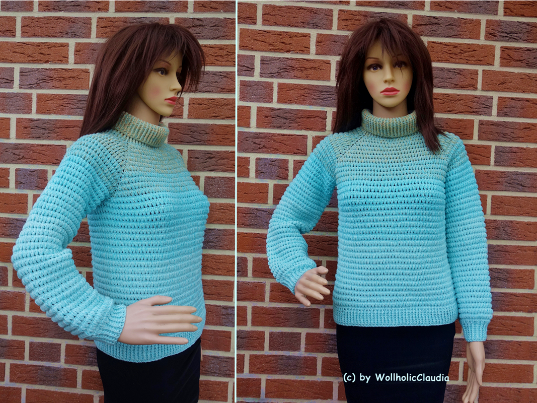 Häkelanleitung Pullover "Antarktis"