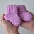 Crochet winter baby socks pattern, unisex 3 sizes, easy DIY baby gift s2