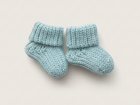 Сrochet Baby Socks Pattern – Ribbed Socks – 3 Sizes