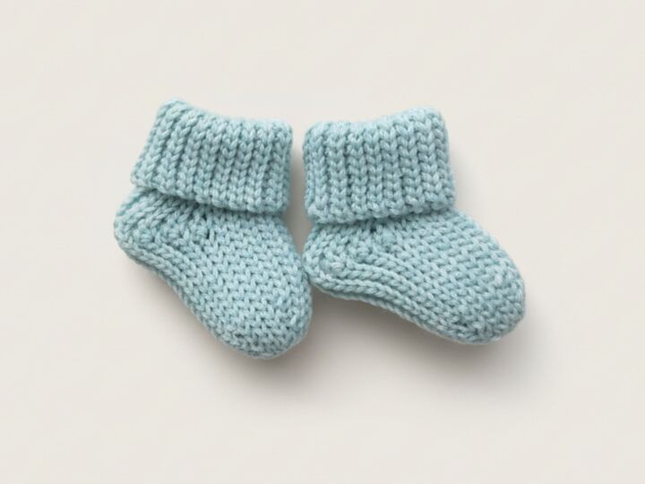 Сrochet Baby Socks Pattern – Ribbed Socks – 3 Sizes