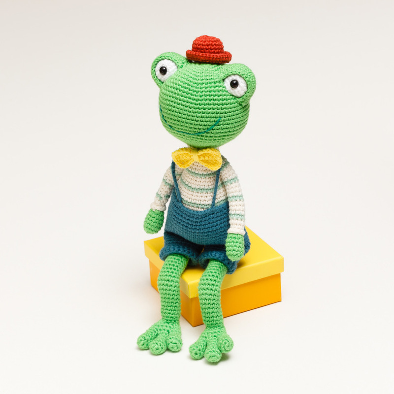 Frog crochet pattern, amigurumi frog pattern - Image 4