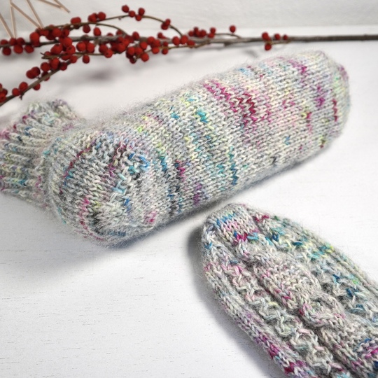 Slippers "Candlelight Socks", Size US 4.5 - 9.5, UK 3 - 8