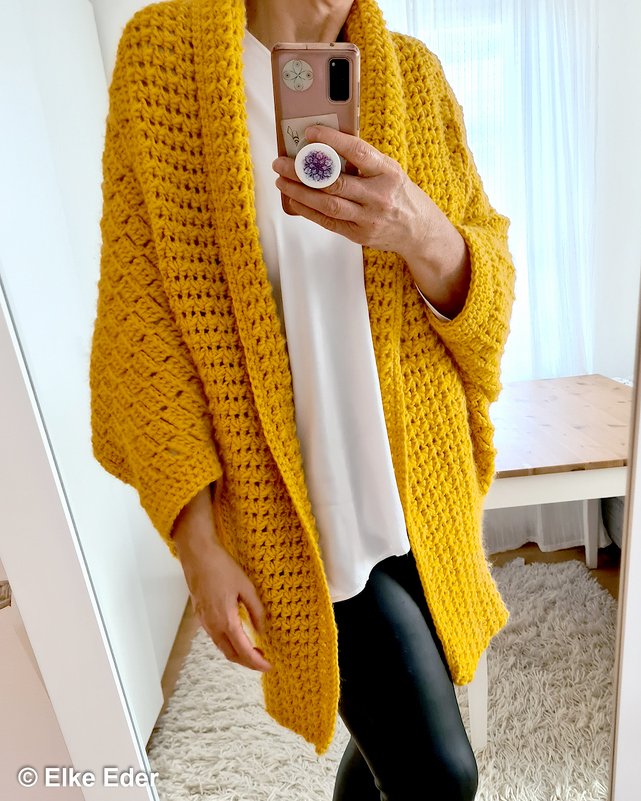 Cardigan "Cosy" im Oversize-Look - Häkelanleitung - Bild 2