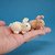 Easter mini rabbit amigurumi crochet pattern, miniature cute bunny toy
