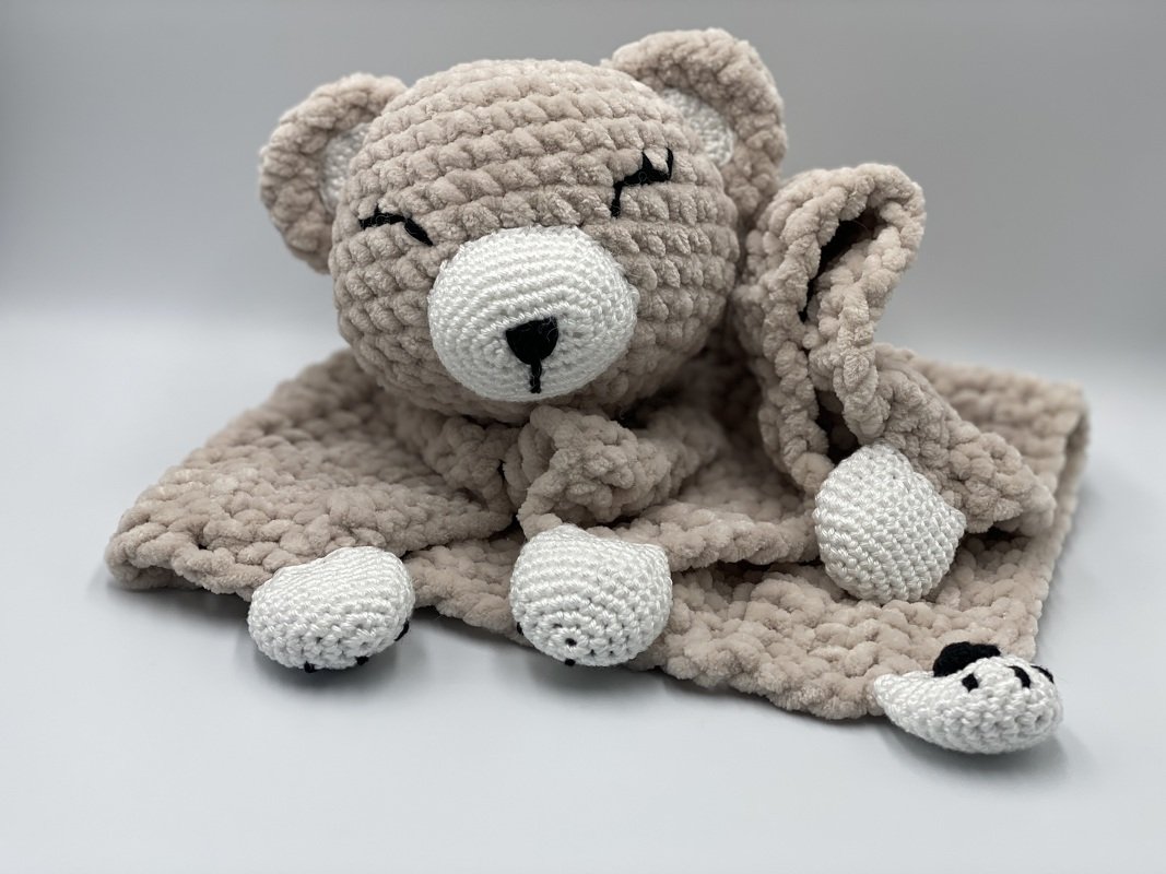 Crochet Pattern - Comforter / Cuddly Bear "Schnute" - Image 6