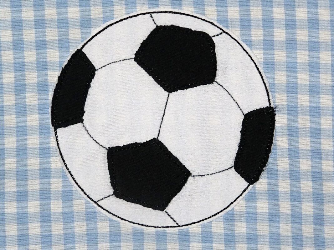 Stickdatei - Fussball Fußball Doodle - Bild 5