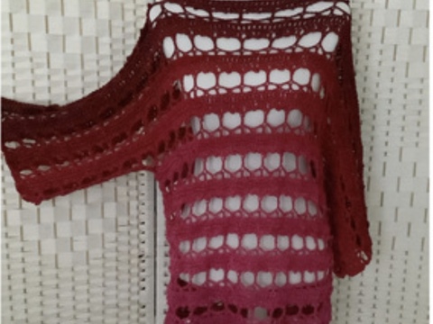 2-Bobbel-Herz-Pullover "True Love"