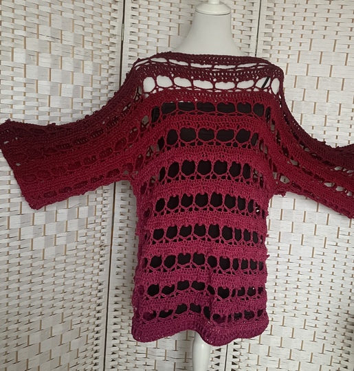 2-Bobbel-Herz-Pullover "True Love"