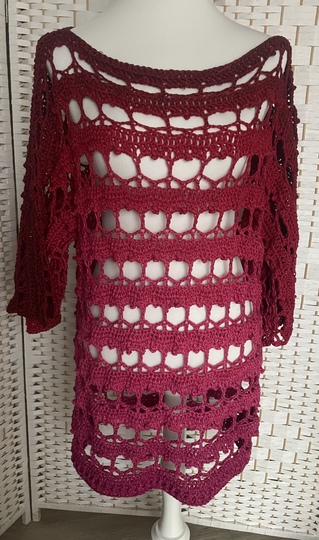 2-Bobbel-Herz-Pullover "True Love"