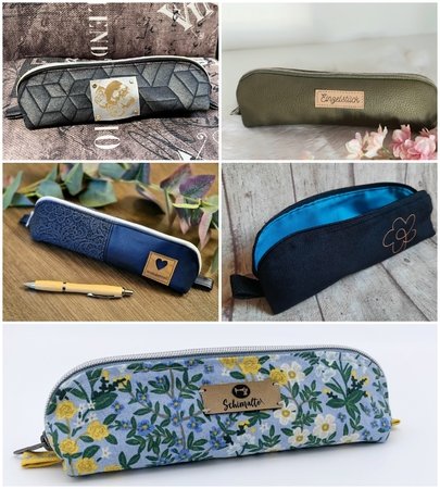 Jansport Stifteetui Pencil Pouch | Aus Polyester | Mit Reißverschluss | Volumen 1,6 L | Für Schule, Uni & Büro