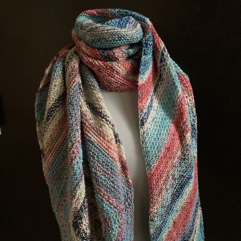 Scrappy Winter - Shawl