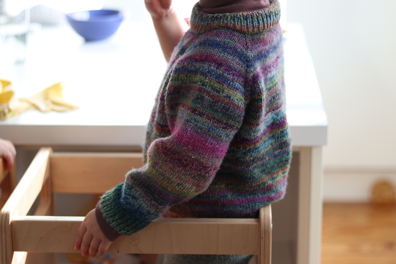 Knitting Pattern | Happy Sweater Mini | Size 50/56 - 98/104