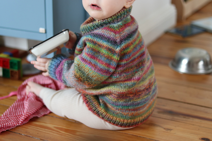 Knitting Pattern | Happy Sweater Mini | Size 50/56 - 98/104