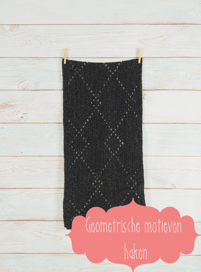 Crochet pattern geometric motif "Venezia"