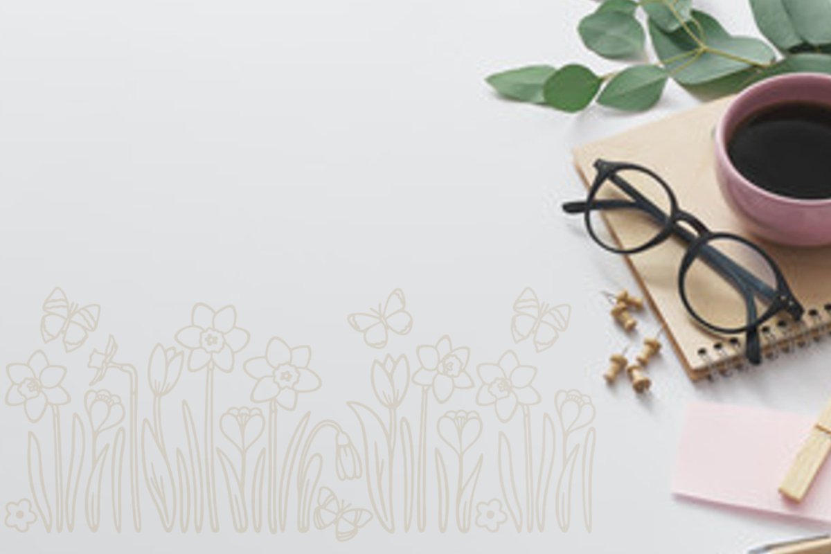 Easter Flowers Plotterdatei SVG DXF FCM - Bild 2