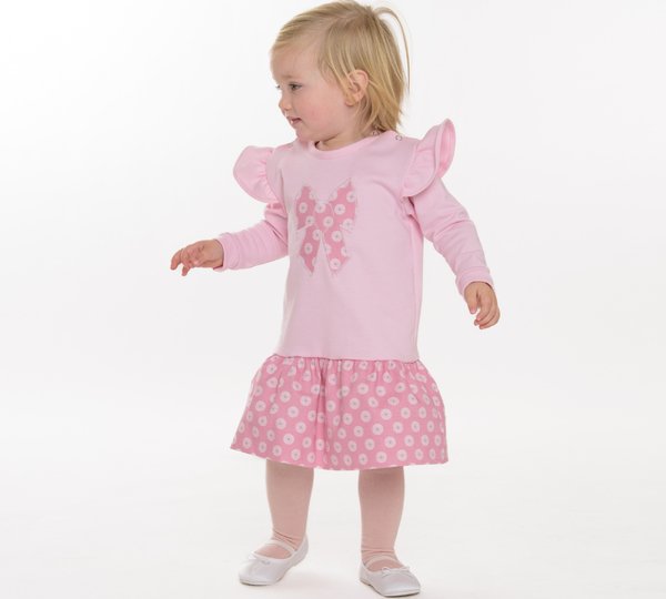 Schnittmuster Baby-Set SOPHIE – Sweatshirt & Kleid Gr. 50/56–98/104