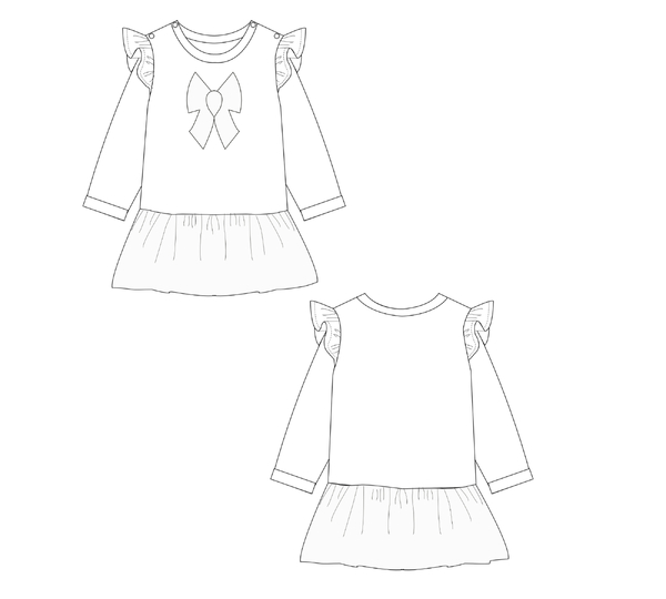sewing pattern baby set SOPHIE photo tutorial 0m/1m–3y/4y