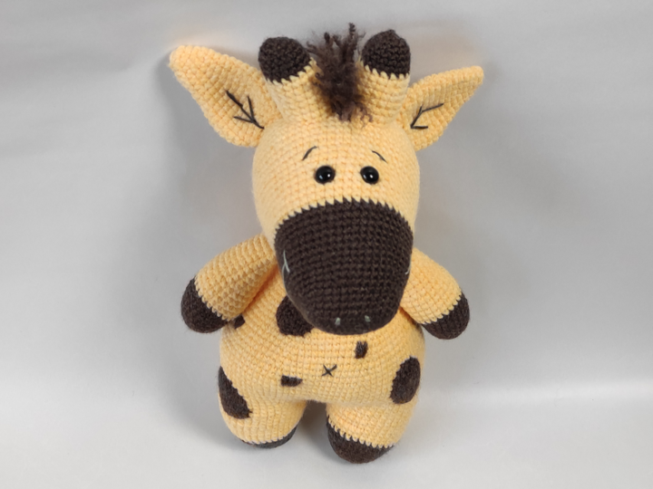 Häkelanleitung Giraffe Gabi