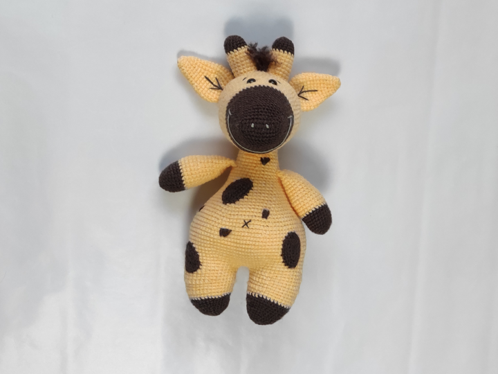 Häkelanleitung Giraffe Gabi