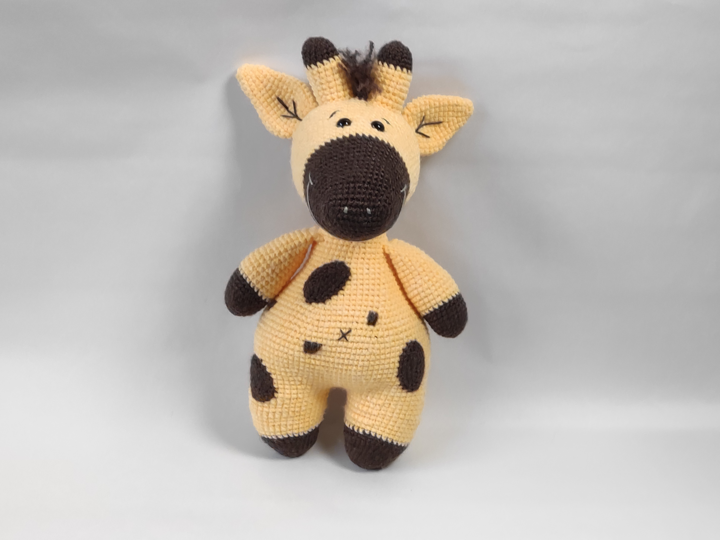 Häkelanleitung Giraffe Gabi