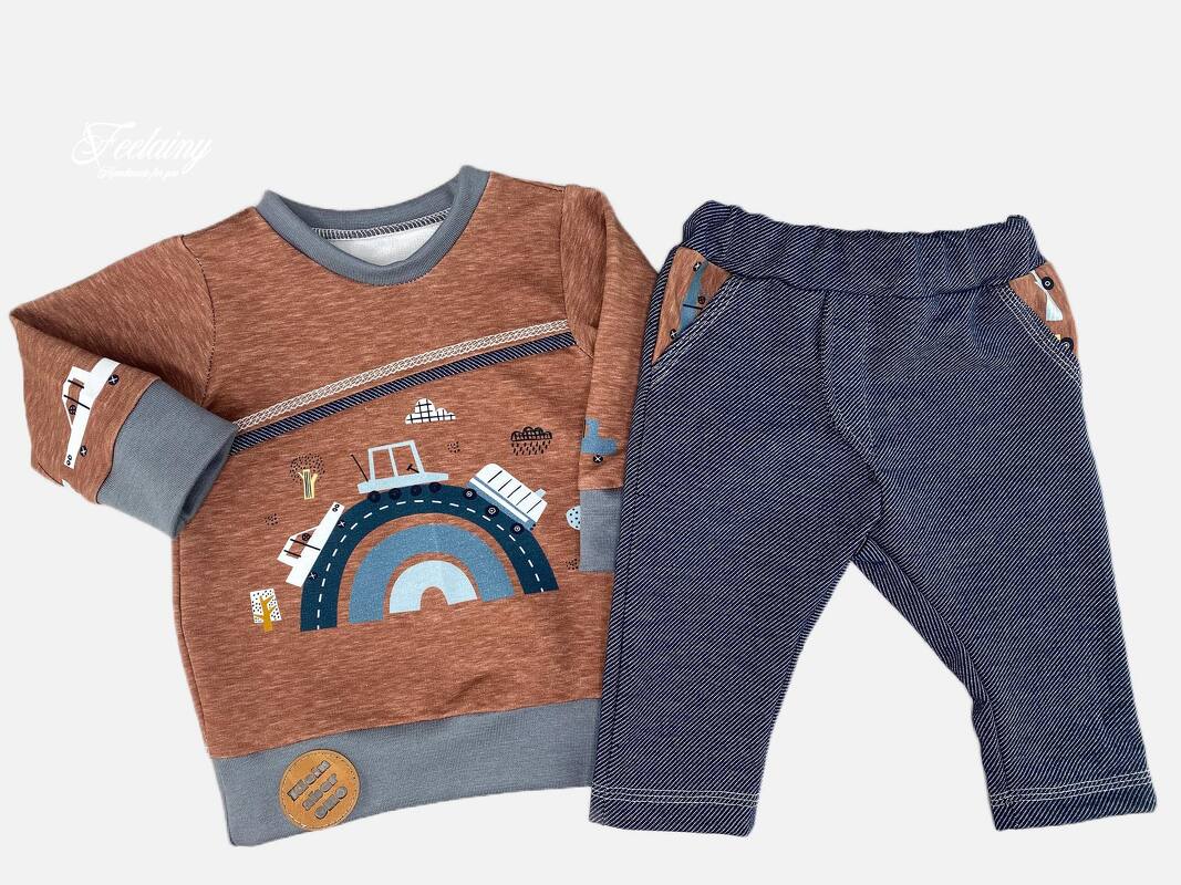 Pullover BABY MOON Gr. 56 - 92 inkl. A1 - Datei - Bild 8