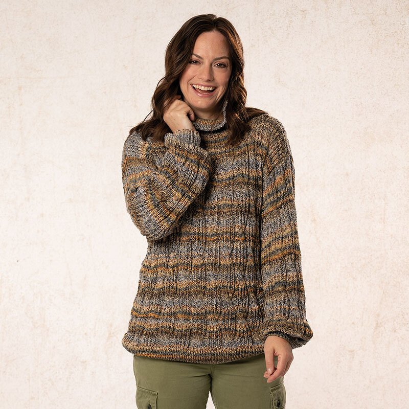 Strickanleitung Damenpullover "Messina" 763126