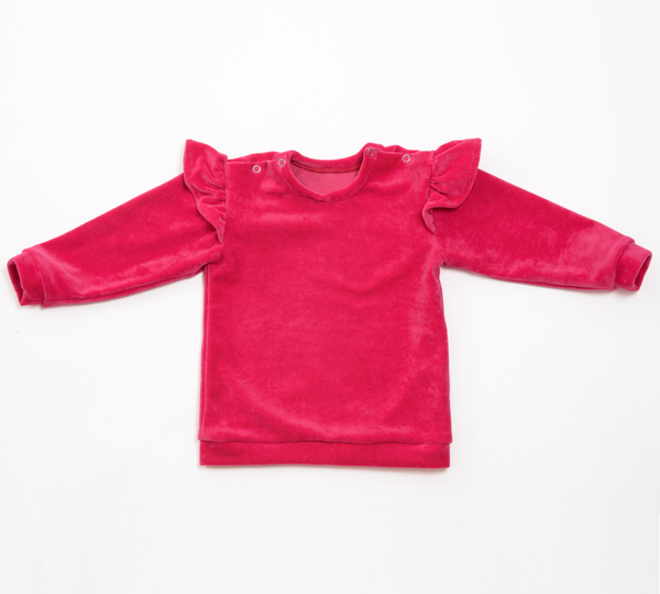sewing pattern baby sweatshirt SOPHIE 2-in-1 photo tutorial 0m/1m–3y/4y
