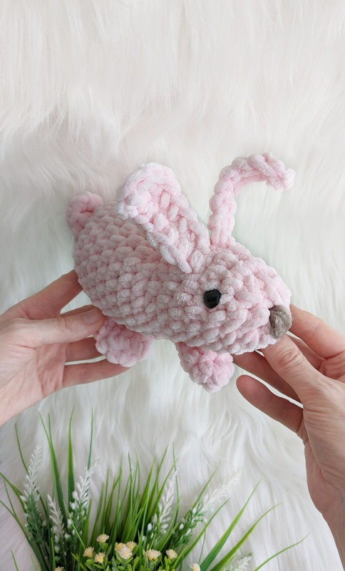 Crochet plush bunny pattern, amigurumi stuffed rabbit pattern - Image 4
