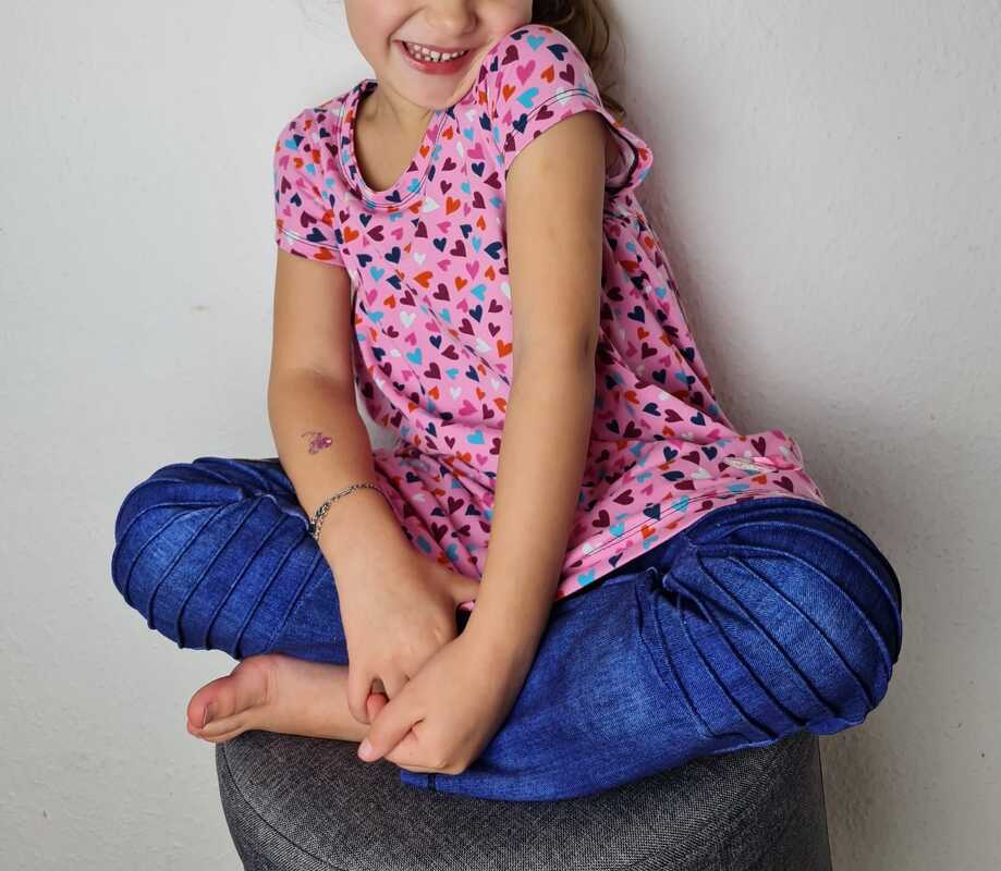 Bikerhose mit Biesen RAPHAEL 98 - 164 inkl. A0 - Bild 8