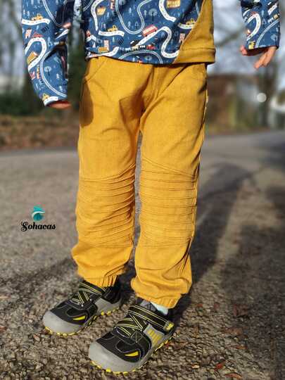 Bikerhose mit Biesen RAPHAEL 98 - 164 inkl. A0
