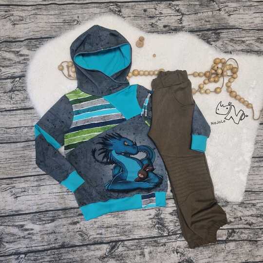 Bikerhose mit Biesen RAPHAEL 98 - 164 inkl. A0