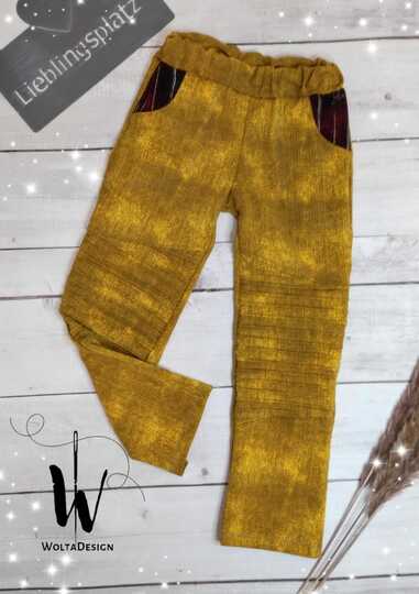 Bikerhose mit Biesen RAPHAEL 98 - 164 inkl. A0