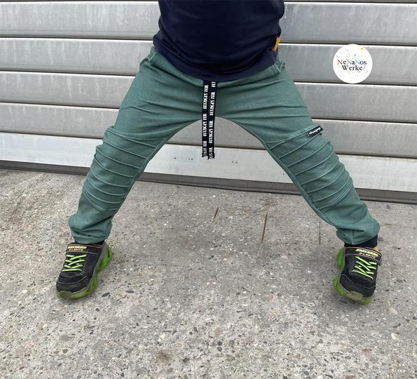 Bikerhose mit Biesen RAPHAEL 98 - 164 inkl. A0