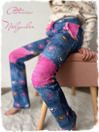 Bikerhose mit Biesen RAPHAEL 98 - 164 inkl. A0