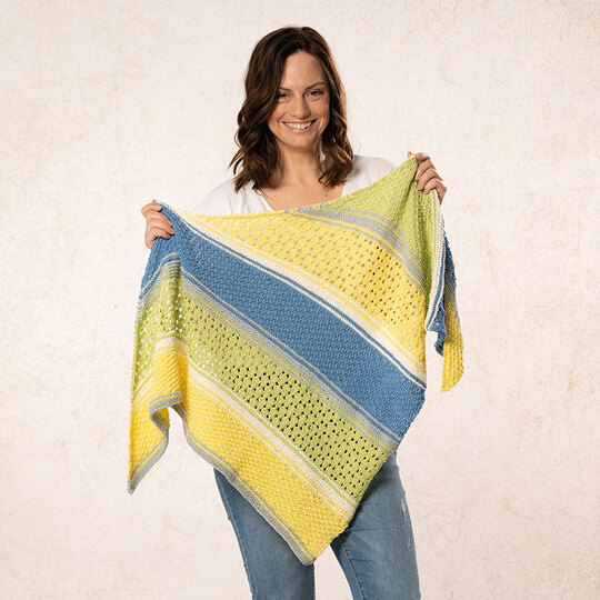 Strickanleitung Dreiecktuch "Piazza" 763023