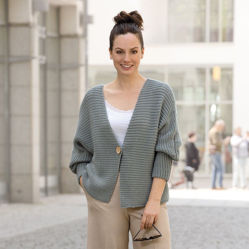 Strickanleitung Damenjacke "Milano" 763026 - Bild 2