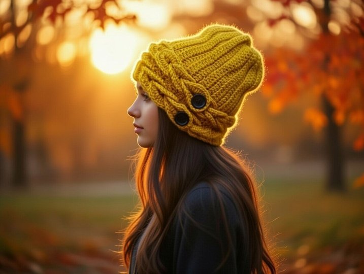 Easy Crochet Beanie Hat Pattern + Step-by-Step English Video Tutorial