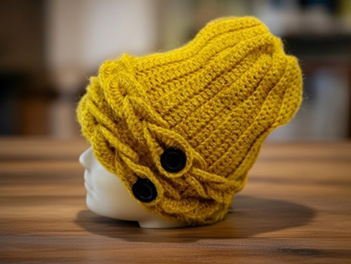 Easy Crochet Beanie Hat Pattern + Step-by-Step English Video Tutorial