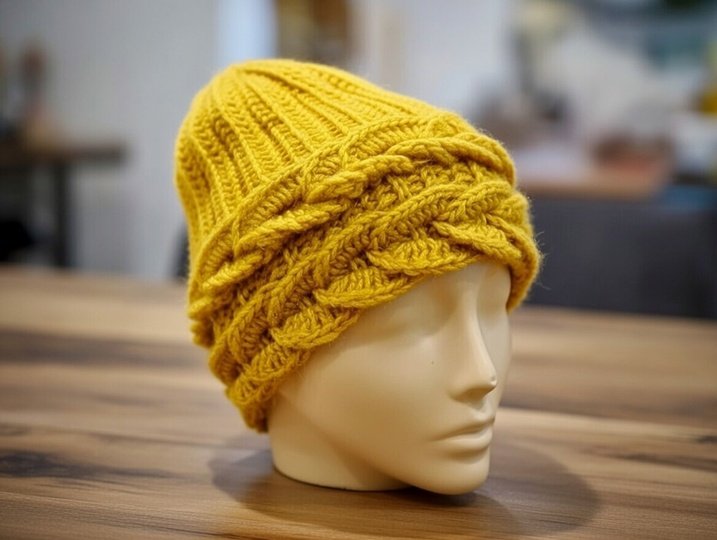 Easy Crochet Beanie Hat Pattern + Step-by-Step English Video Tutorial